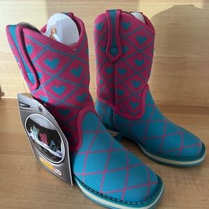 Laredo Girls' Spryte Perform Air Cowgirl Boot Square Toe